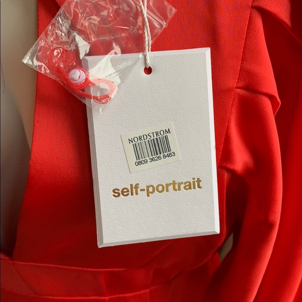 HOST PIC 🌹AMAZING SELF PORTRAIT SATIN MIDI DRESS - Picture 7 of 8